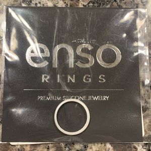 Enso silicone ring -Pearl